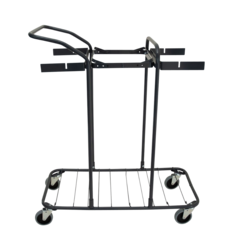 HYK11876 Hykab Sorteringsvagn 5-fack V2 (Utan kärl) - Grå