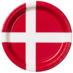 HED202465 DH95 Papperstallrik Dansk 23cm