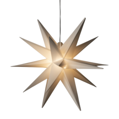 GK5971200 3D Plastic Star White 80cm