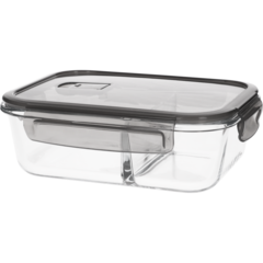 1610402 Matlåda med Lock Glas/Plast 2