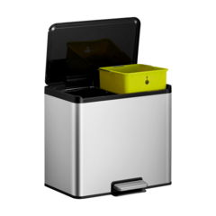 N82294011 Avfallskärl Rektangulär 20L+20