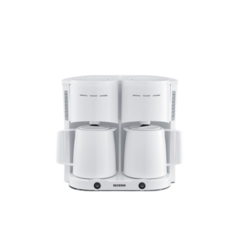 S9314000 Termosbryggare Duo Severin KA 9314 Vit