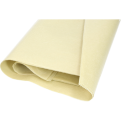 0000005 Vaxat Silkespapper Ark Ljus Olivgrön 50x75cm