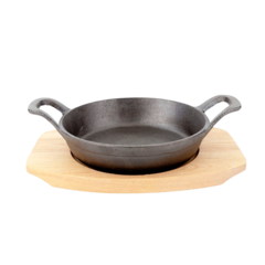 BI5112637 Gjutjärnsform + Träbas 15,5cm