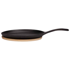 BI5916001 Gjutjärnspanna med Träbas Cosy & Trendy 24x18cm