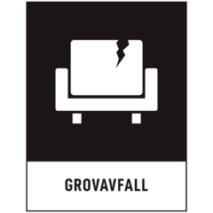 SKMX09 Dekal Grovavfall 180x235mm