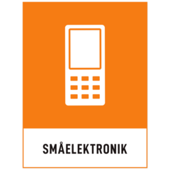 SKMX19 Dekal SMÅELEKTRONIK 120x160mm