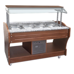 MAIEC0002I Buffévagn Kall Mastro Bartscher 4 x GN 1/1-150mm