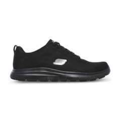 BG40010625 Yrkessko Herr Skechers Relaxed Fit Flex Advantage Svart
