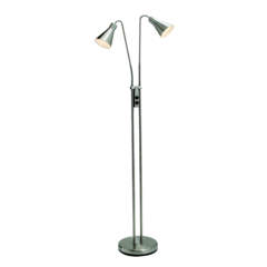 MS102241 Golvlampa Odense 2L Stål
