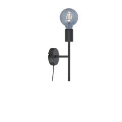 MS108686 Vägglampa Cielo 1L Sandy Svart