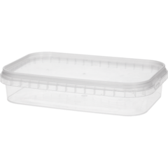 555011019 Bägare Tät med lock Rektangulär 750ml