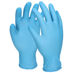 110256 Nitrilhandsker Pudderfri Blå 1000 stk.