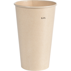 119192158 Bagasse Mug BioPak Breeze 47cl Nature