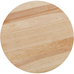 78542 Huggbräda Exxent Gummiträ Ø 35cm