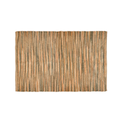 VC31245 Matta Vem Grön/Natur/Rosa