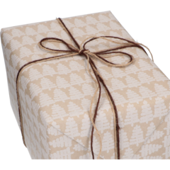 FP440126 Julpapper Trees White