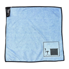 888783 Vikur T2 Microfiber Cloth 30x30cm Blue Desk Symbol