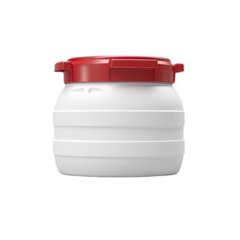 IND701061 Plastbehållare Med Lock 10L