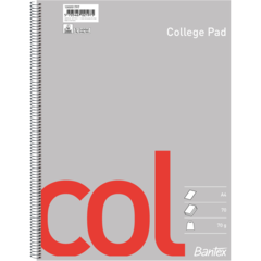 112900 Spiralblokk Ulinjert A4 70G