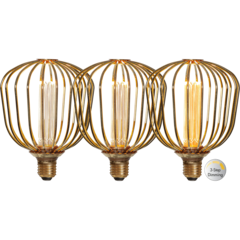 ST35399 LED-Lampa E27 G125 3-Steg