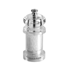 H57502P Cole & Mason Clear Salt Mill 10.5cm