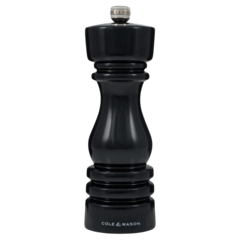 H233097 Pepparkvarn Gloss London Cole & Mason Svart 18cm