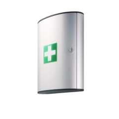 DU197423 Första Hjälpen Skåp L Silver