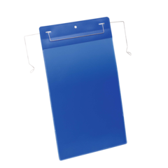 DU108 Durable A4 Standing Plastic Pocket with Wire Frame