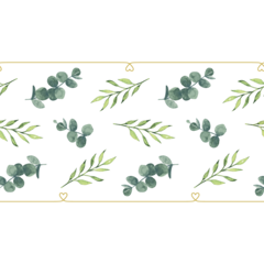 AM104373 Bordslöpare Eukalyptus Linclass 33cm