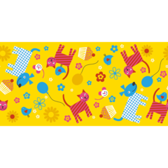 AM59865 Bordslöpare Happy Kids Linclass Premium 40 x24m