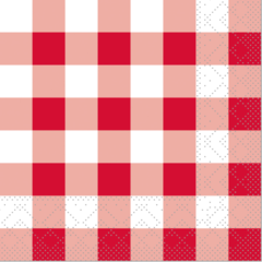 AM118 Servett Mank Karo 3-lags 24×24cm - Rutdesign