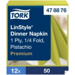 157478876 SERVIETT LINSTYLE PISTAGE39X39