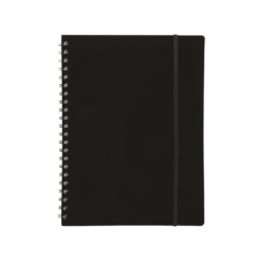 421067 A4 Notebook PP Black