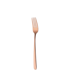 12IBIMK022 Appetizer fork Sola Ibiza Satin Copper 188mm