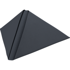 119186780 SERVIETT DUNILIN SORT 40X40CM