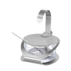 HE465370 Parmesan-/Ostskål med Sked Hendi Ø13cm