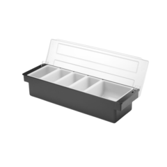 HE552131 Cocktaildispenser Hendi 5-fack Svart 49cm