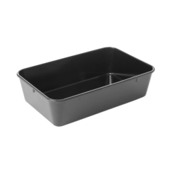 HE568507 Köttbricka Hendi Hög Melamin Svart