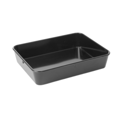 HE568804 Köttbricka Hendi Melamin Svart 282x210mm