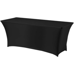 HE814376 Bordsövedrag Rektangulär Svart