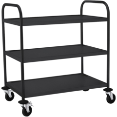 HE811320 Hendi Serveringsvagn svart