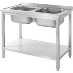 HE811887 Hendi Diskbänk Dubbelho 100x600 mm