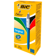 982866 Kulspetspennor BIC 4 Colours Original