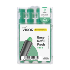 93036 Whiteboardpenna Pica Visor Grön 4-pack