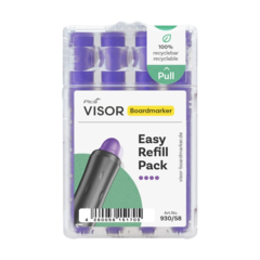 93058 Whiteboardpenna Pica Visor Lila 4-pack