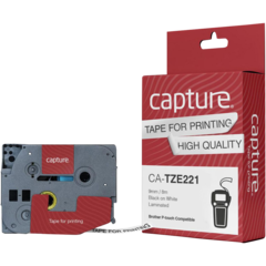 TZE221 Tape Capture 9mm