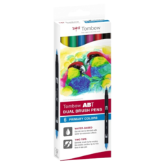 ABT6C1 Brush Pen Set 6P-1 Basic