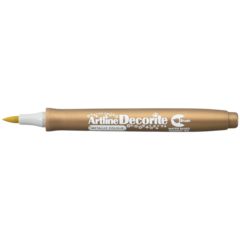 EDFMFGOLD Artline Decorite Brush Marker Guld