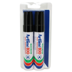 EK100C2BLACK Märkpenna Artline 100 2-pack b